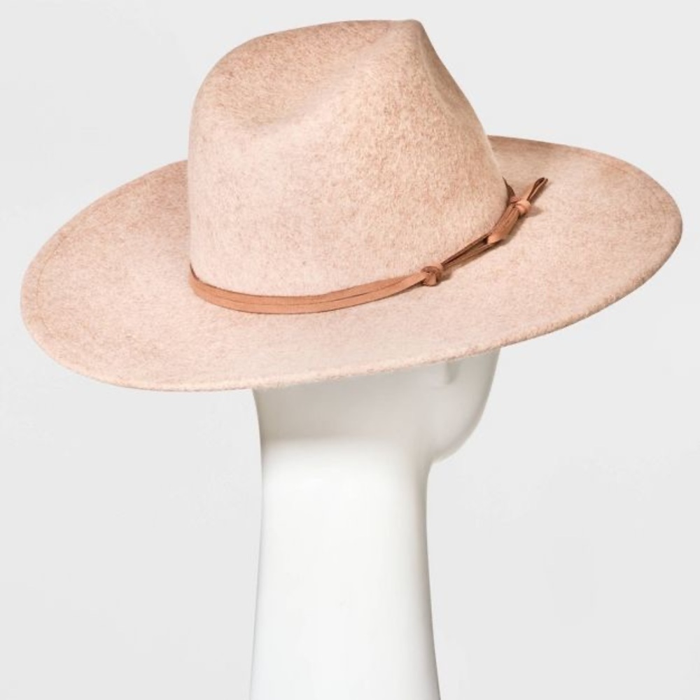 Universal Thread Western Wool Fedora Hat - image 5